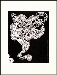 Wassily Kandinsky: Bois grav pour le portfolio  Dix Origin  Arches