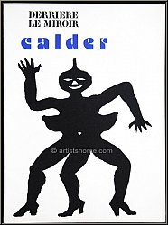 Alexander Calder, Derriere le miroir 212 avec 7 Lithographies originales dont Un Patriote et Mama Citron