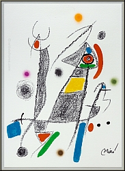 Joan Miro: Maravillas con variaciones acrsticas en el Jardin de Mir, 1975, Chanteur, lithographie originale