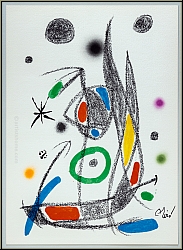 Joan Miro: Maravillas con variaciones acrsticas en el Jardin de Mir, 1975 Fourmi Lithographie originale