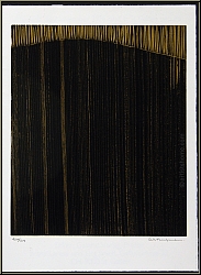 Anna-Eva Bergman: Gravure sur bois en couleur pour Erker-Treffen 1974, 200 exemplaires - images uvre grav