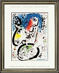 Marc Chagall: Auto-portrait  Ma vie  1960, Lithographie originale, frontispice - image : ide encadrement