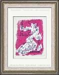 Andr Masson:  Le dpart  Lithographie originale pour  Souvenirs et portraits d'artistes  Fernand Mourlot