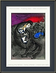 Marc Chagall: Pleurs de Jrmie, 1956, Lithographie originale Bible