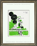 Graham Sutherland:  Hybrid  1972, Lithographie originale pour  Souvenirs et portraits d'artistes  Mourlot
