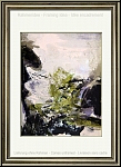 Zao Wou-Ki: Paysage 1971, Lithographie originale, Mourlot, Rivire n212 - uvre graphique, estampes origina