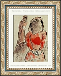Marc Chagall: Tamar, Belle-Fille de Juda, Lithographie, PRIX SPCIAL !
