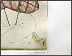 Michel Lablais: Gravure  l'eau-forte signe  Atlante  1991, Asie Chine et Japon, Mditation - uvre grav