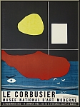 Le Corbusier: Muse National d'Art Moderne 1962, Lithographie Mourlot