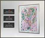 Jean Cocteau: Lions Club 1958, Lithographie originale sur Arches filigran�e Mourlot - Images Affiches rares