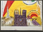 Marc Chagall: Le Dimanche, Derriere le miroir 66-67-68, Lithographie