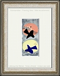 Georges Braque:  Soleil et lune II  Deux oiseaux, 1959, Lithographie