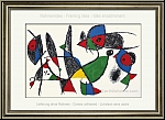 Joan Miro: La grenouille, le poisson et l'oiseau, 1975 Lithographie originale IX - uvre graphique, estampes