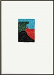 Serge Poliakoff: Composition noire, rouge, bleue et verte, Lithographie originale 1969 - estampes originales