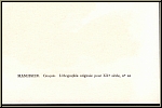 Alfred Manessier:  Croquis  Composition abstraite, 1962, lithographie originale, Mourlot - uvre grav
