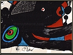 Joan Miro: 'Royaume-Uni' Angleterre, 1974, Miro Sculptor, Sculpteur, Lithographie originale - Arts graphiques