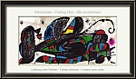 Joan Miro: �Iran� 1974, Lithographie originale pour �Miro sculpteur� en persan - arts graphiques | estampes