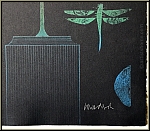 Paul Wunderlich: Licorne, 1988, Lithographie sur Arches noir, signe  la main - arts graphiques, estampes