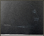 Paul Wunderlich: Licorne, 1988, Lithographie originale sur Arches noir, signe et numrote - uvre graphique