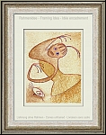Max Ernst: San Lazzaro et ses amis 1975, Lithographie originale, figure dansante - �uvres imprim�es | estampes