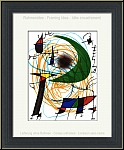 Joan Miro: La Lune verte 1972, Lithographie originale, croissant vert d'une jeune lune - Images | uvre grav