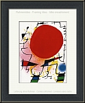 Joan Miro: Le Soleil rouge 1972, Lithographie originale, Voie lacte rose - Images | arts graphiques, estampes