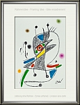 Joan Miro: Maravillas con variaciones acrsticas en el Jardin de Mir 1975, Motif oiseau, Lithographie orig.