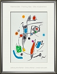 Joan Miro: Maravillas con variaciones acrsticas en el Jardin de Mir 1975, 'Libellule' Lithographie originale
