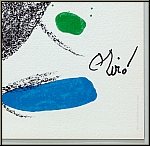Joan Miro: Maravillas con variaciones acrsticas en el Jardin de Mir 1975 Fourmi Image lithographie signe