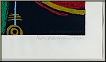 Max Ackermann:  nergie - Fortissimo  1973, srigraphie originale, signe, date et justifie - signature