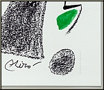 Joan Miro: Maravillas 1975 - Motif  cureuil  Lithographie originale