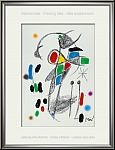 Joan Miro: Maravillas con variaciones acrsticas en el Jardin de Mir 1975 Papillon - Image ide encadrement