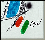 Joan Miro: Maravillas con variaciones acrsticas en el Jardin de Mir, 1975 Le golfeur signe dans la pierre
