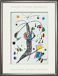 Joan Miro: Maravillas con variaciones acrsticas en el Jardin de Mir 1975  Joueur de golf  ide encadrement