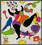 Niki de Saint Phalle: Nana, ART Wallpaper Collection documenta 5, 1972