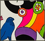 Niki de Saint Phalle: Nana, papier peint d'art, ART Wallpaper Collection documenta, 1972 - images: �uvre grav�