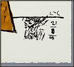 Le Corbusier: � Les Huits � 1963 Lithographie, l'un des 65 exemplaires - monogramm�e et dat�e dans la pierre