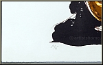 Paul Rebeyrolle: �La dos au mur� 1982, Lithographie originale sign�e - images �uvre graphique, estampes rares